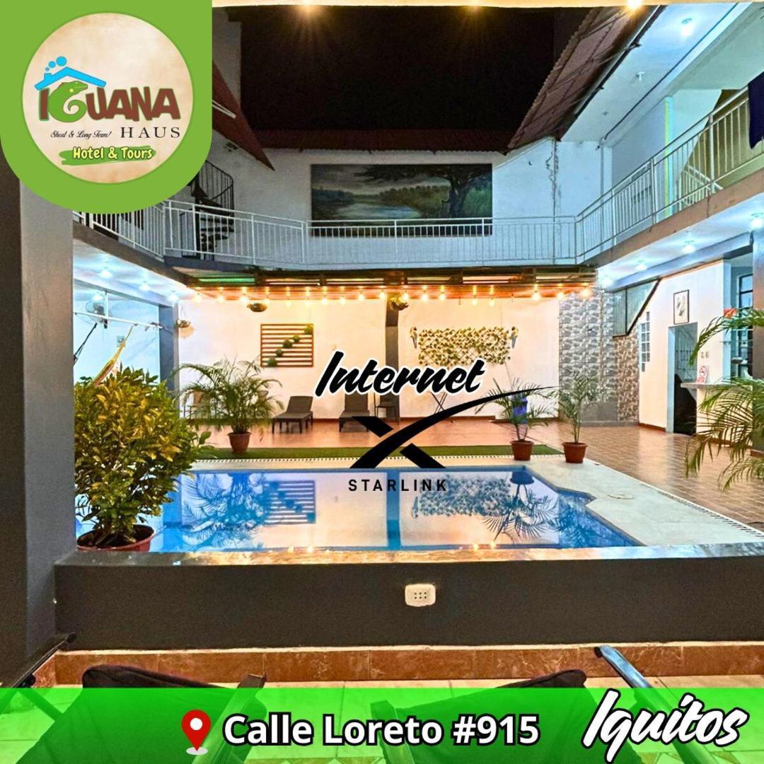 Iguana Haus Iquitos Apartment Ngoại thất bức ảnh