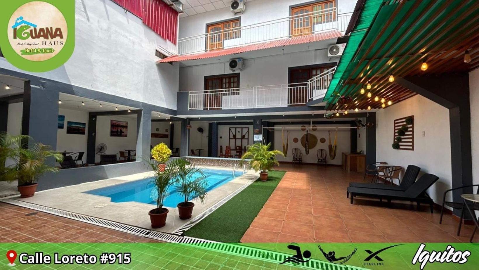 Iguana Haus Iquitos Apartment Ngoại thất bức ảnh